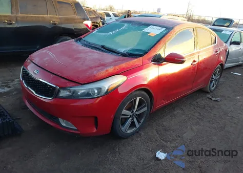 2017 Kia Forte Ex из США, поврежденный, VIN 3KPFL4A81HE004882